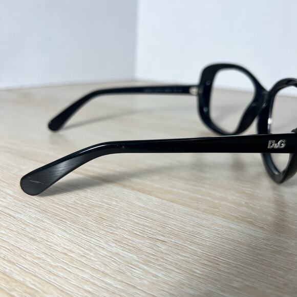 Dolce & Gabbana DD8075 501/T3 Black Oversized Sunglasses 58-16-135 FRAMES ONLY main image 11